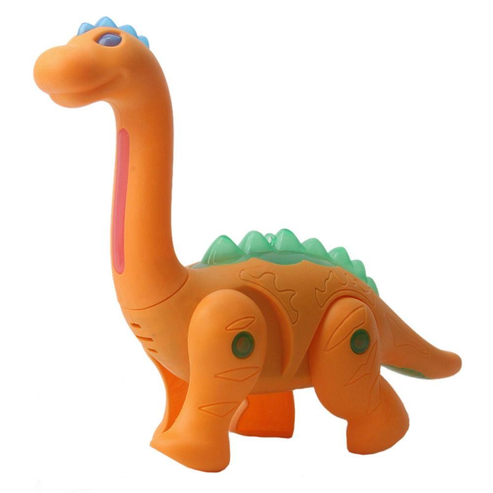 

Электронная Модель Динозавра с Симуляцией Света Игрушка-Питомец Динозавр Поводок Игрушка Динозавр Светящаяся Музыкальная Игрушка orange-Brachiosaurus
