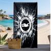 Brighton & Hove Albion Football Print Beach Towel, Large Soft Quick Dry Towel for Beach Camping Swimming