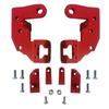 Towing Hook for Front Bumper,Steel Reinforcing Drag Hooks Car Exterior Accessories Set Fit for J eep JK Wrangler 2007-2017 J390