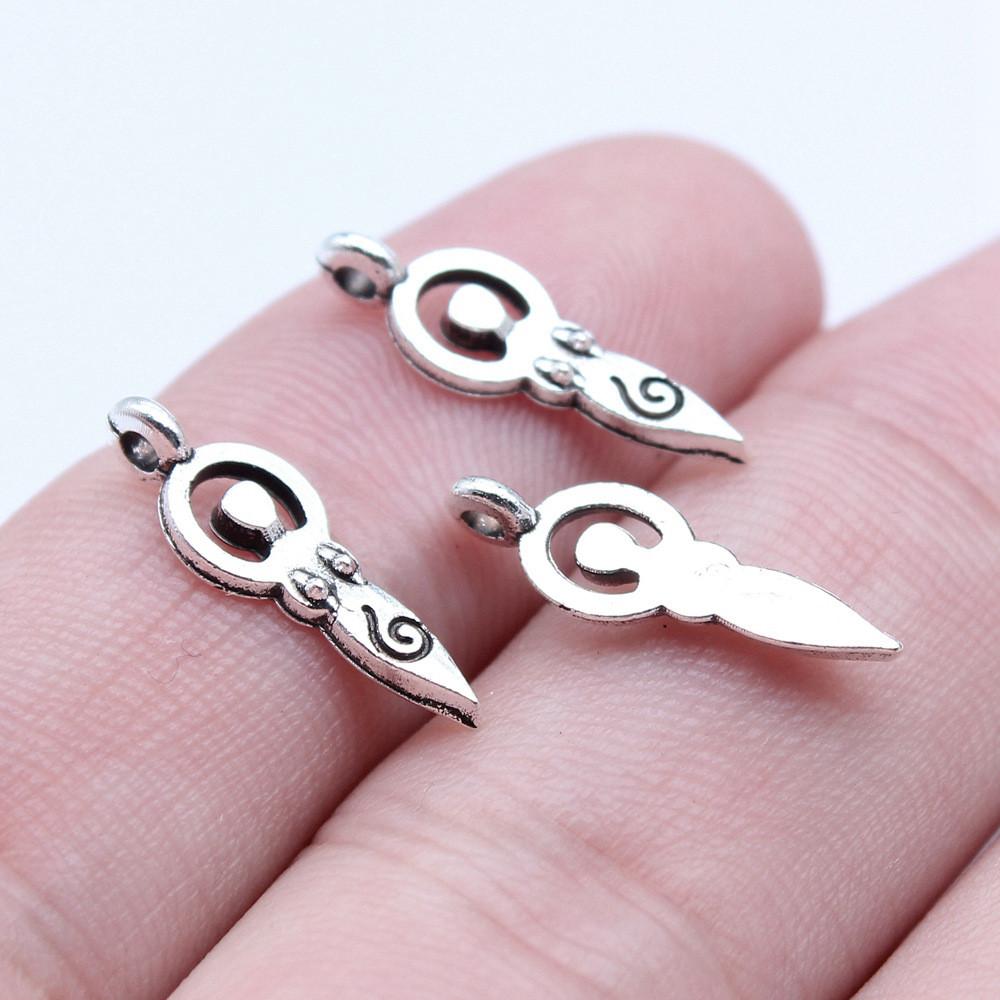 Angel Charms Pendant Female Jewellery Massive Ethnic Findings & Components