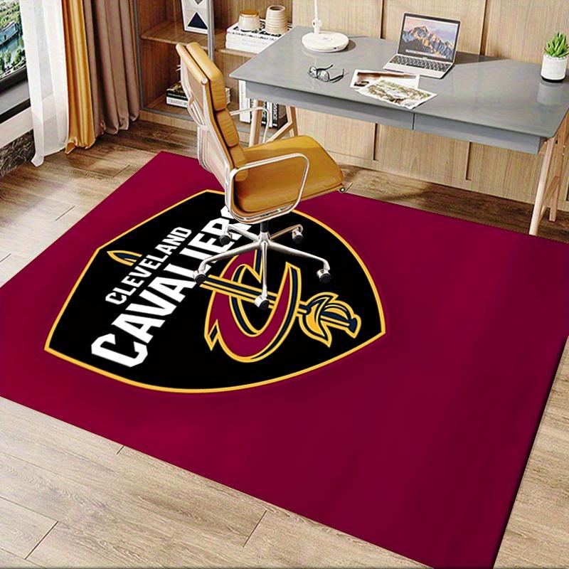 1pc Cavaliers,Cleveland,Basketball Office Carpet Soft Polyester Entrance Carpet Washable Non slip Ma
