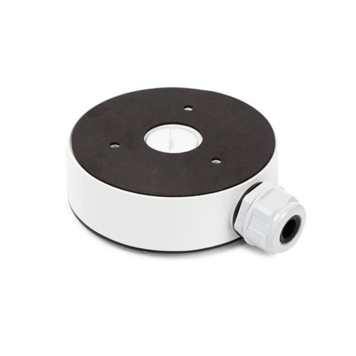 Boîte de jonction pour ECAMIP101 - EtiamPro - dimensions: Ø 126.7 x 35 mm - matériel: aluminium