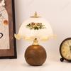European-style New LED Ceramic Glass Table Lamp Living Room Study Bedroom Bedside Atmosphere Decorative Lighting