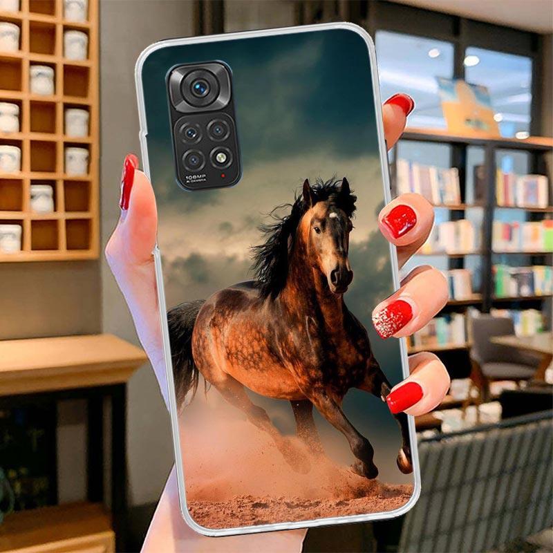 Horse Great Beauty Galloping Cover Phone Case For Xiaomi Redmi Note 15 14 13 12 11 10 Pro Plus 14S 12S 11S 11T 11E 10S Soft Fund