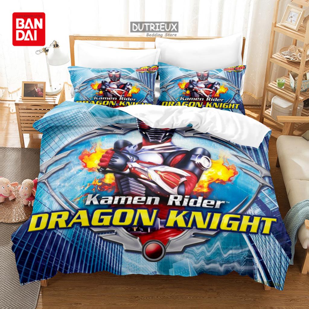

Bandai Cartoon Kids Kamen Rider Bedding Set Quilt Duvet Cover Sets Home Decor Twin Single Queen King Anime Gift 135x200cm