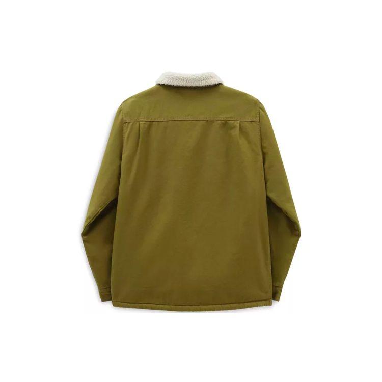 Vans Casual Utility Jacket With Turn-Down Collar Men Outerwear Green VN0A5KLKYXV