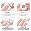 Spinning Cat Eye Manicure Magnet Upgraded Wide Light Effect Glass Bead Ideal for DIY Nail Art Salon Home Use