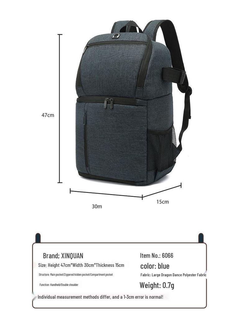 Waterproof SLR Camera Backpack with Large Capacity & Velvet Lining