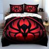 Red Demon Logo Set Decor Soft Comfortable Duvet Cover Bedding Set Included 1*Duvet Cover & 2*Pillowcases gift