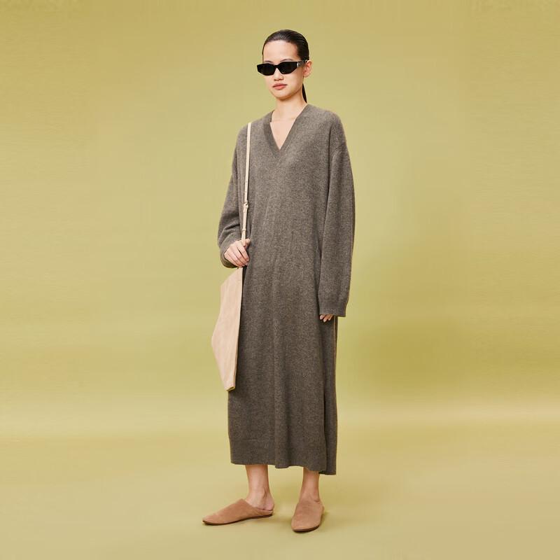 

LESS 2024 Spring V-Neck H-Line Dress XS