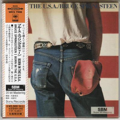 CD BRUCE SPRINGSTEEN  Born In The U.S.A. SRCS7908 SONY 1995 Japan ObiRock Used