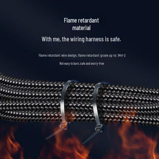 KSS CV Series Black & Natural Nylon Cable Ties, CV-500B