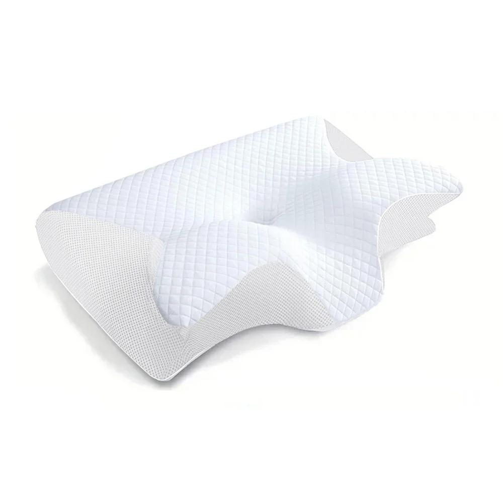 Butterfly Sleep Memory Neck Pillow Slow Rebound Comfort Memory Foam Sleep Cervical Orthopedic Neck Pillow Massage Bed Pillow
