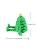 1 Sitting Christmas Tree 3D Printed Toy Ornament Storage Box, Christmas Decoration, Wedding Partner Hand-held Gift