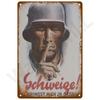 Retro Wall Art Mural Outdoor House Bathroom Home Room Decorations Decor Vintage Metal Signs Plates Tin Sign Posters Man Cave Bar
