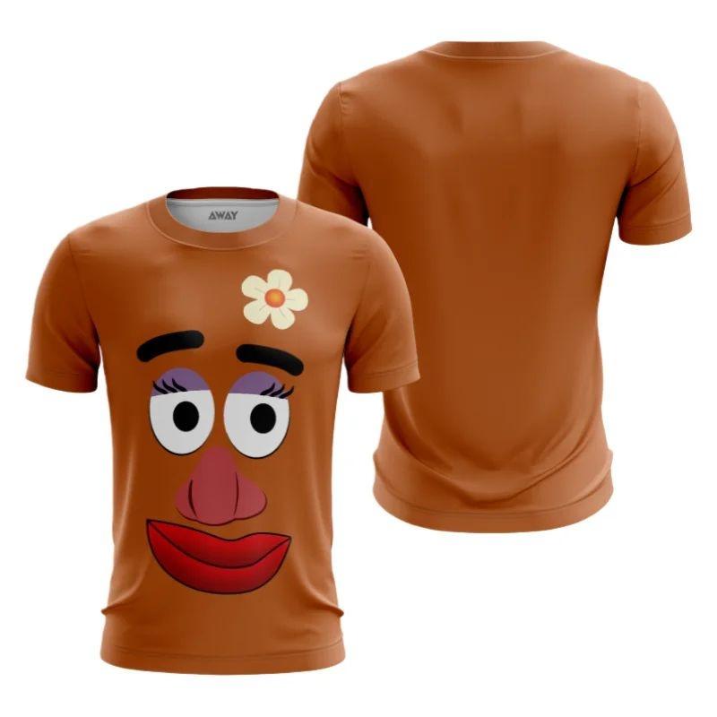 Family Matching Toy Story Woody Cosplay T-Shirt Full Print Cartoon Short Sleeve Shirt for Women Men Halloween Casual Outfit