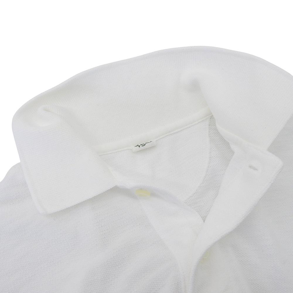 45R Excellent Condition Jinba Canoko 33 Color Horse Polo Shirt, Cotton, Women's, White, 50471381 Tops ― whiteUsed