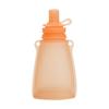 Refillable Milk Storage Bag Reusable Baby Food Container Silicone Baby Food Pouch  Breast Milk