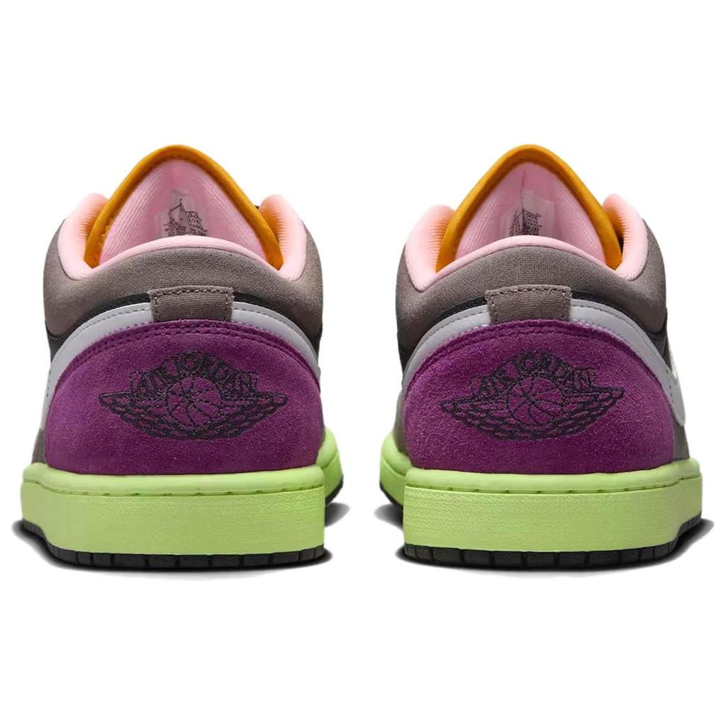 Air Jordan 1 Low SE Tokyo Bio Hack Herren Sneaker Mehrfarbig Öl-Grau Weiß HQ2010-005