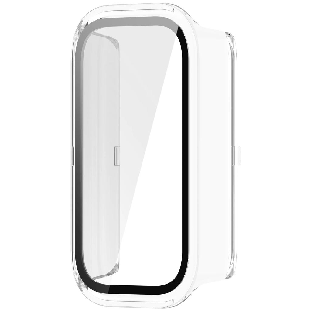 Tempered Glass+Case for Xiaomi Smart Band 9 Active Anti-scratch Screen Protector Bumper Protective Cover for Xiaomi Redmi Band 3
