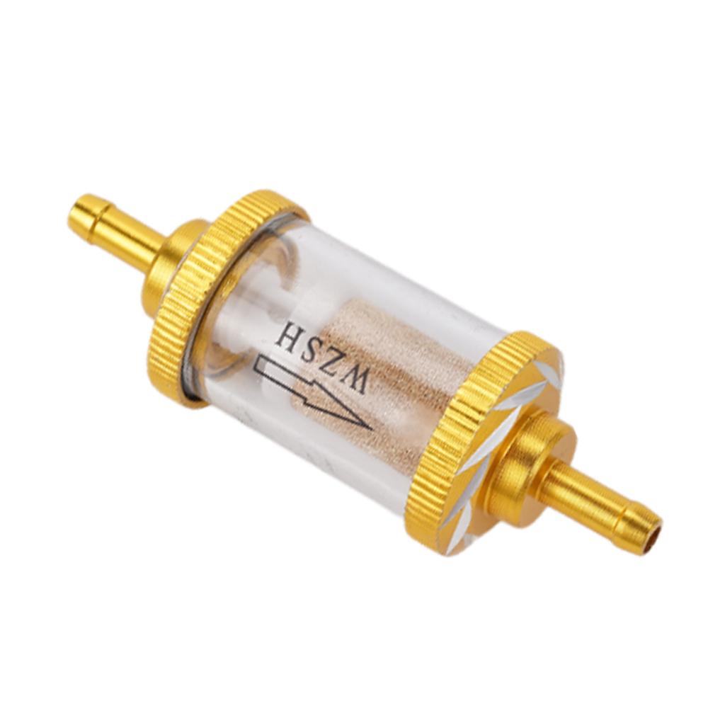 Universal Aluminum Alloy Sheel Copper Core Oil Filter Fit Diesel Heating Oil Filter Element For ATV Bike Scooter Copper Parts