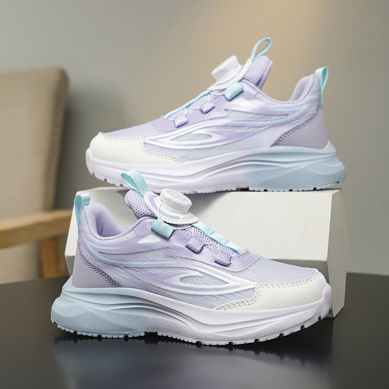 Youth style shoes Girls Lightweight Running Shoes Kids Soft Sole Non-Slip Breathable Mesh Sneakers Outdoor Indoor Use