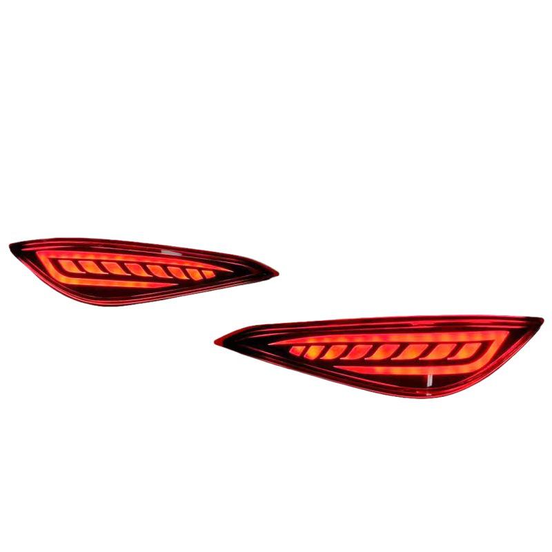 17-18 Toyota Rush Rear Bumper Brake & Fog Lights