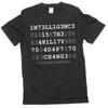 Mænds Intelligens er evnen til at tilpasse sig forandring T-shirt Science Geek T-shirt