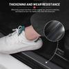 4Pcs Car Carbon Fiber Door Threshold Cover Protection 3D Stickers For Tesla Model 3 2023 2022   Car Styling