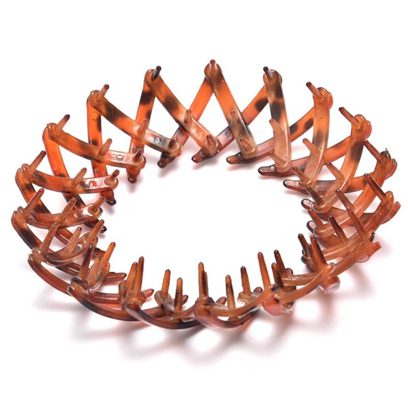Einfaches Haaraccessoire - Dutt-Haarring - Hochsteckfrisur-Halter - Pferdeschwanz-Clip - Haarfixierwerkzeug - Haarspange - Damen-Haaraccessoire
