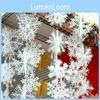 Charming White Snowflake Christmas Decoration Versatile For Various Seasonal Occasions