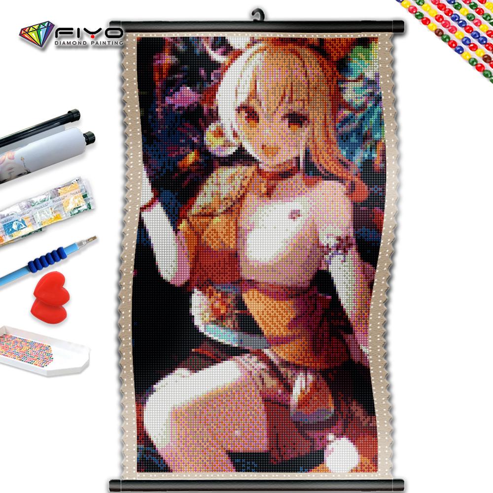 

5D DIY Рамка Алмазная картина Красивая женщина Вышивка крестом Наборы для вышивки Мозаика Животный Домашний декор