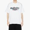 Onitsuka Tiger Alphabet Logo Print Oversized Short Sleeve T-Shirt Unisex Tops White 2183B196-100