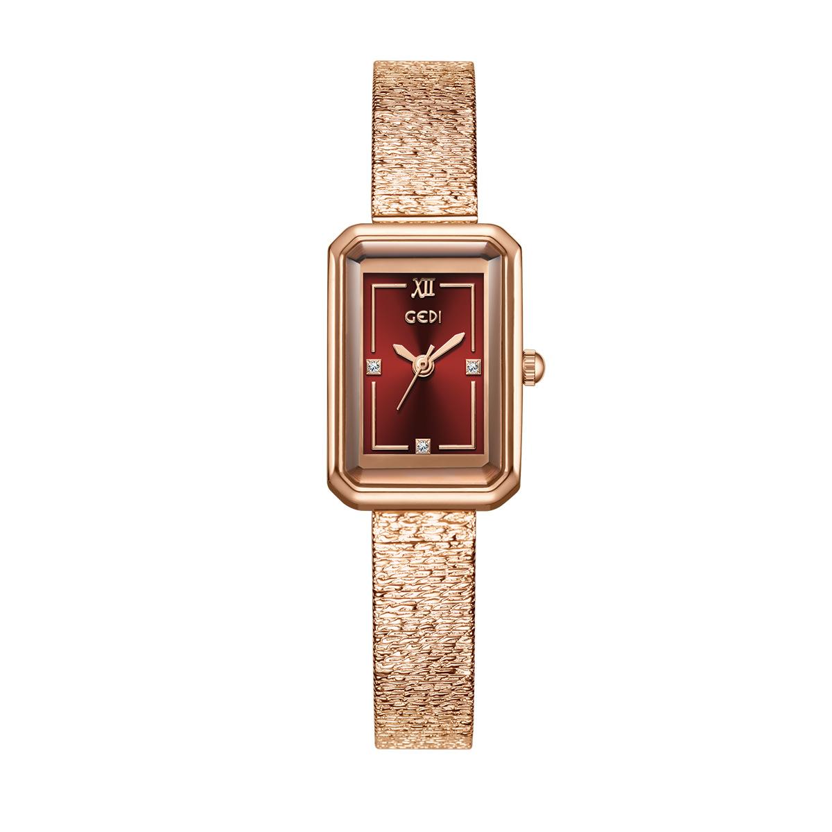 High-Value Small Square Student Watch, Small, Exquisite And Versatile, High-End Women S Waterproof Quartz Watch