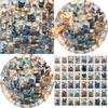 50 Cartoon Cat Stickers For Guitar Notebook And Suitcase Cute Style Waterproof Diy Decoration