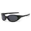Lunettes de soleil de sport polarisées tendance Lunettes coupe-vent d'extérieur pour le cyclisme Unisexe