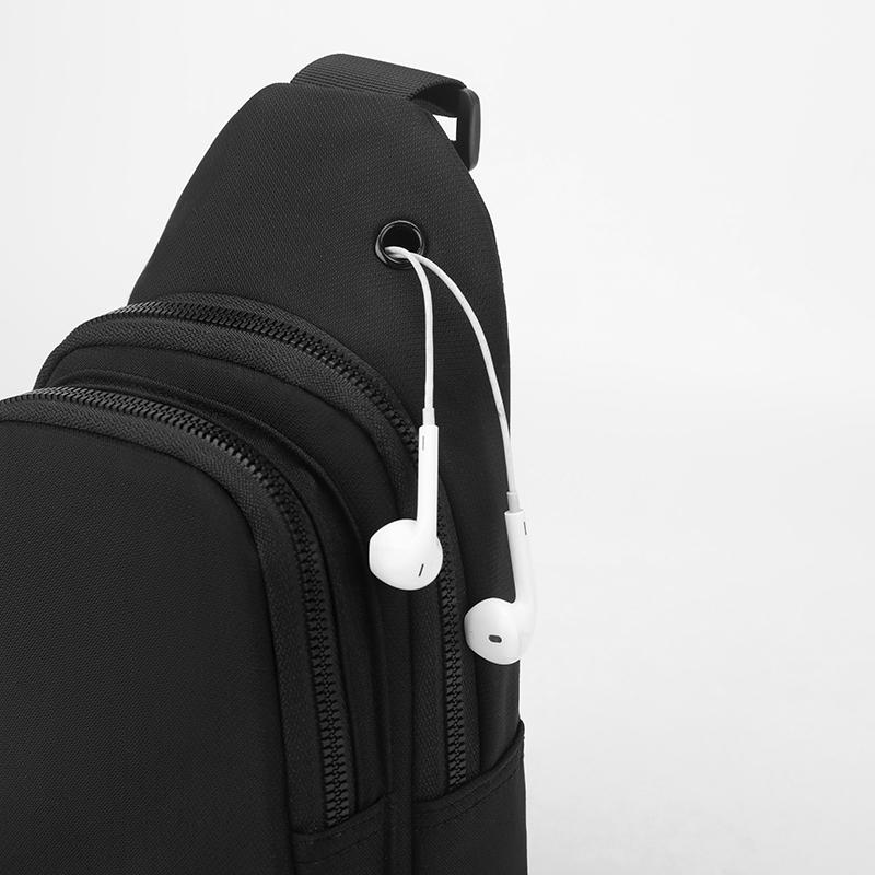 Men's Chest Bag Crossbody Bag Oxford Commuter Shoulder Bag