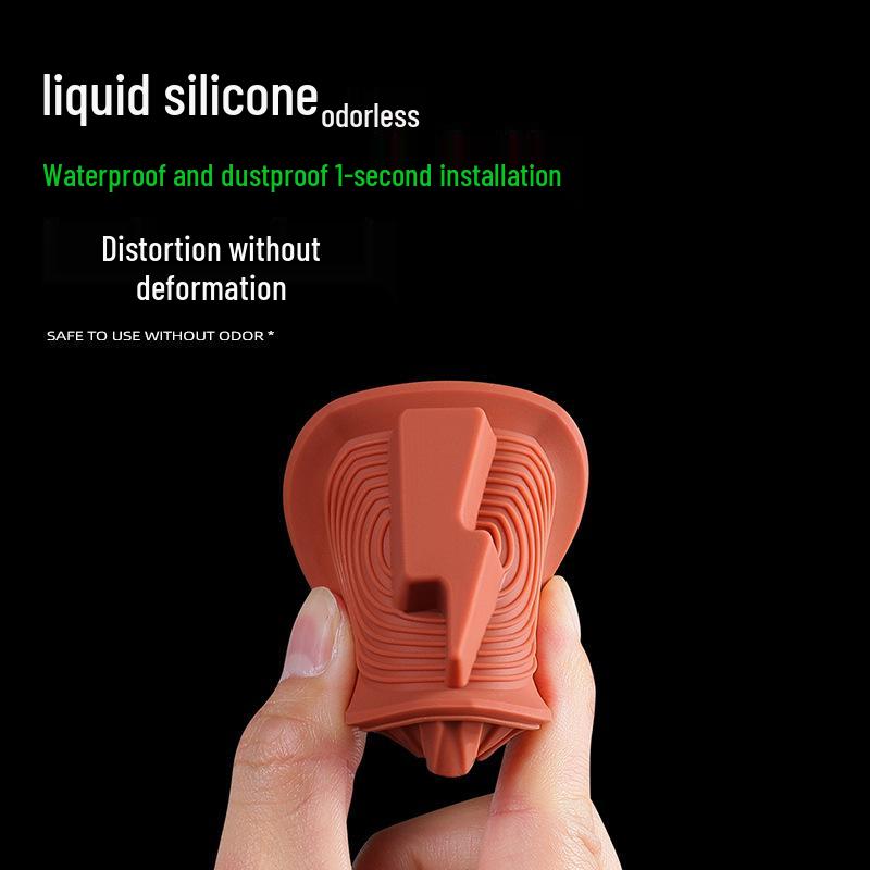 Le Dao L60 Car Charging Port Silicone Magnetic Cover - Waterproof, Dustproof, and Original Car Color.