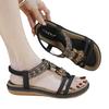 Spring And Summer New Lightweight And Comfortable Flat Sandals For Women's Elastic Bands And Versatile Fashion Trendy Sandals