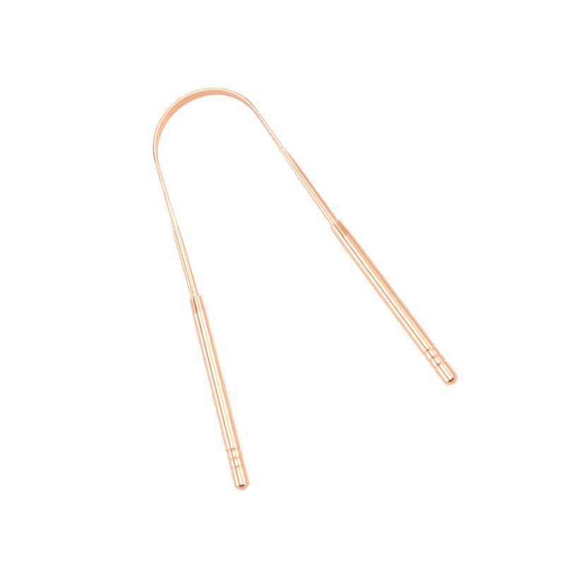 Stainless Steel Tongue Scraper Tongue Cleaner Tongue Scrapers Brushes for Removing Bad Breath Oral Removal Kit