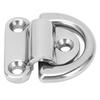 Boats Folding Pad Eye Stainless Steel 316 Rustproof D Tie Down Pad Eye For Yacht RV Trailer Truck Marine Hardware Accessories