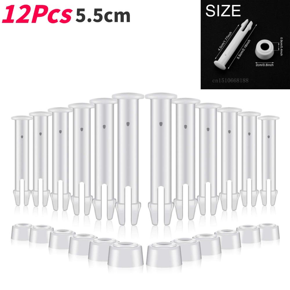 

12/24Pcs Replacement Plastic Pool Joint Pins with Rubber Seal for Intex Round Lock Set Connect Nail Insertion Swimming Pool Part
