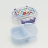 Skater Lunch 360ml with a Fluffy Made in Single Dishwasher and Microwave Disney Frozen x Shoko Nakagawa Children's Box, Capacity, Lid, Japan, Tier,