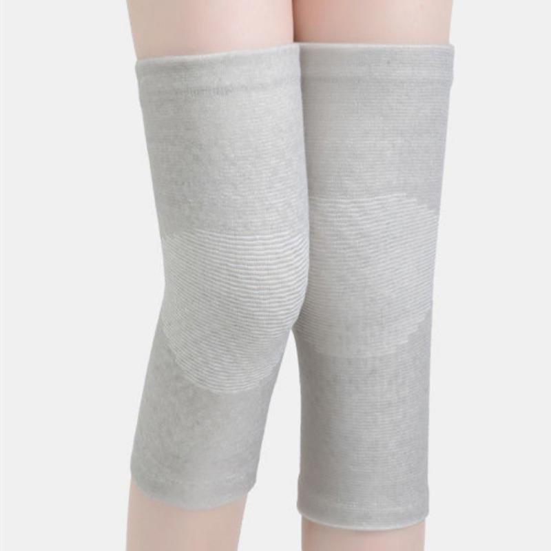Spring Sports Warm Knee Pads Four-sided Elastic Lattice Foam Knee Leg Covers Middle-aged and Elderly Joints Cold Protection Knee