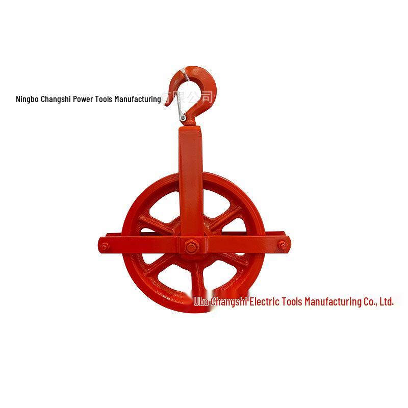 8-14 Inch Construction Scaffold Wire Rope Hoist Pulley Block