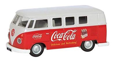CORGI Scale VW Camper 1960s Early Model Finished Product 1/43 Coca-Cola