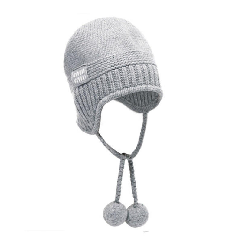 MIU MIU Beanie Cashmere Hat 5HC324 2F8S F0031