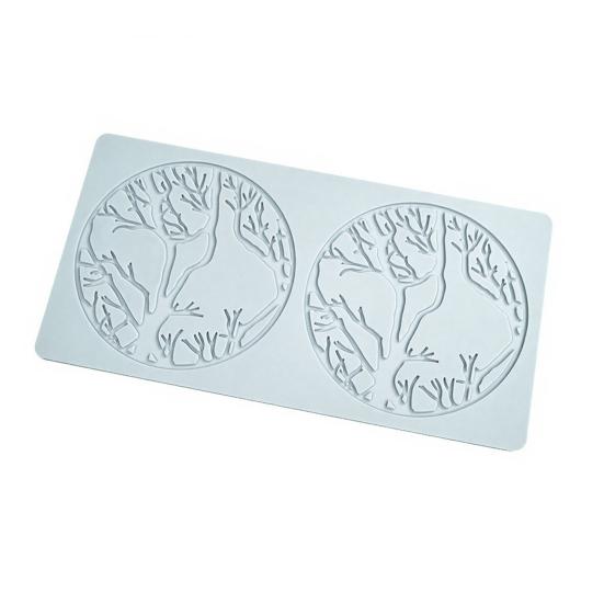 Baking Printing Mold Flexible Multi-Grid Non-Stick Heat Resistant Food Grade Silicone Cake Decorating Mold Kitchen Baking Accessory