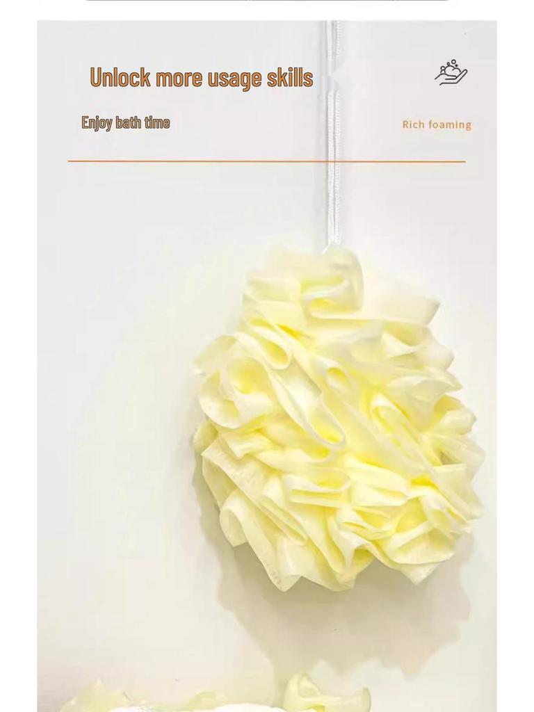 High-Grade, Super Soft Bath Sponge - Soap-friendly, Durable, for Men & Women - Perfect for a Rich Lather.