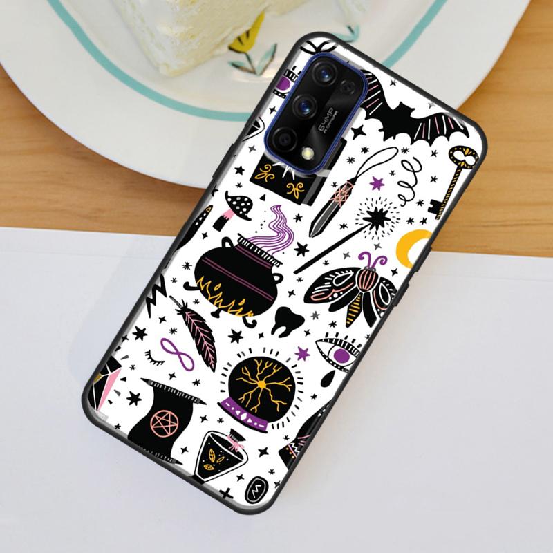 Witch Aesthetic Art For OnePlus 11 10 Pro 10T Nord 3 2T CE 2 Lite Realme C55 C35 C33 C31 C30 C21Y GT Neo 5 Case